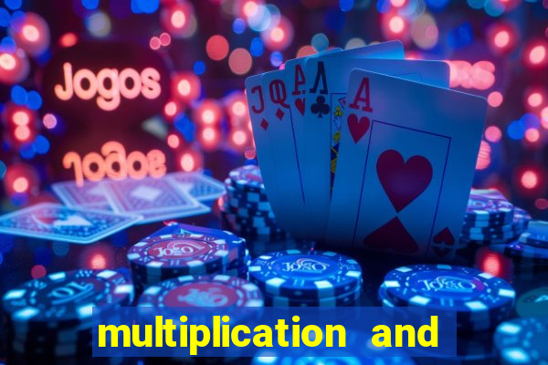 multiplication and division bingo