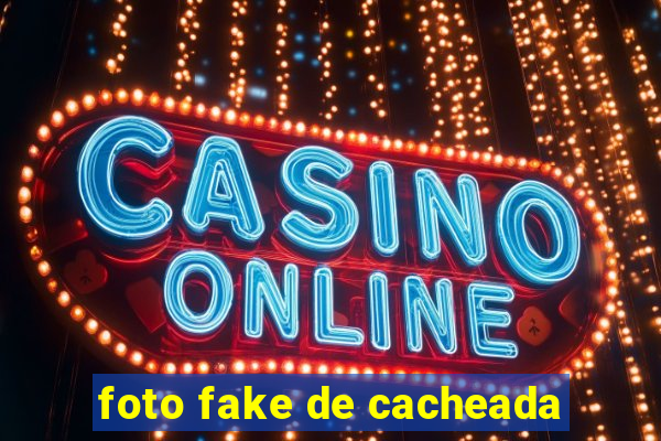 foto fake de cacheada