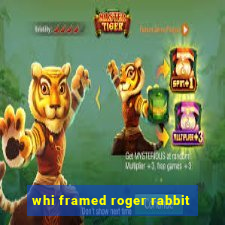 whi framed roger rabbit