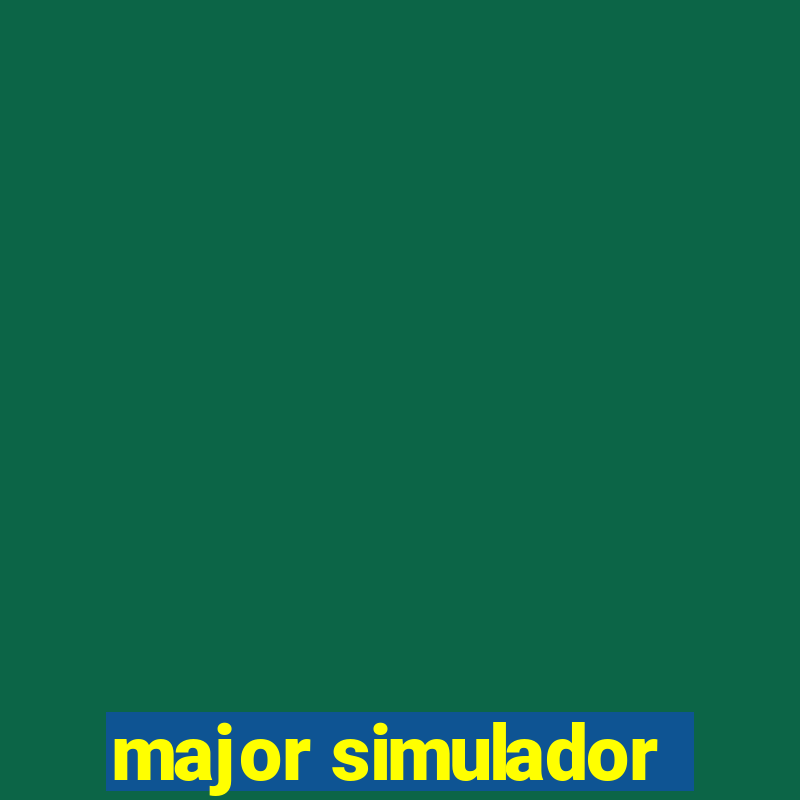 major simulador