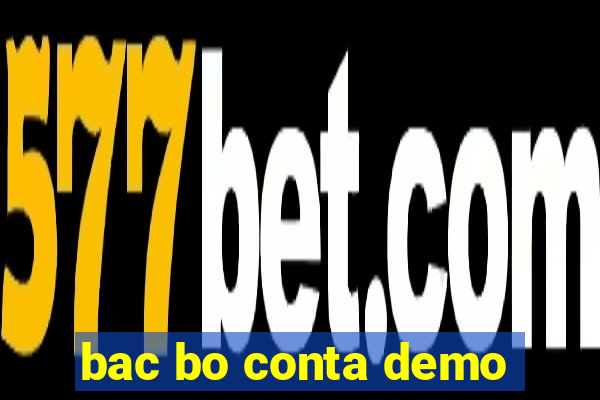 bac bo conta demo