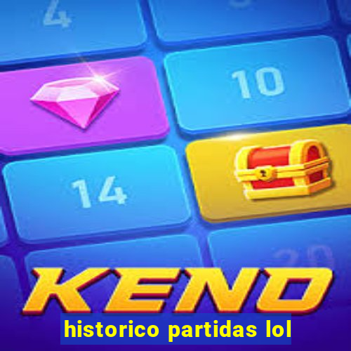 historico partidas lol