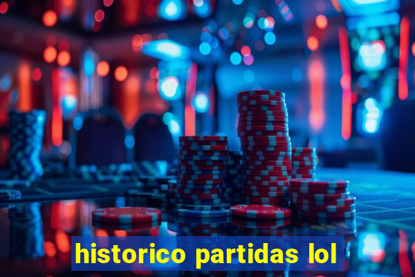 historico partidas lol