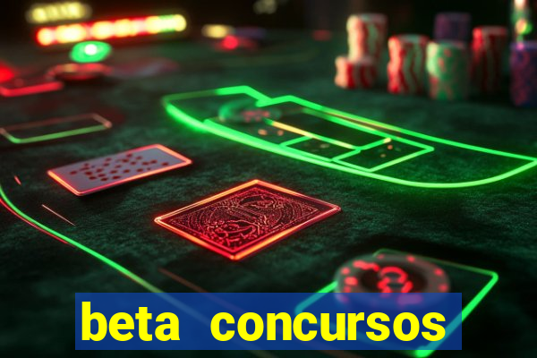 beta concursos senha apostila