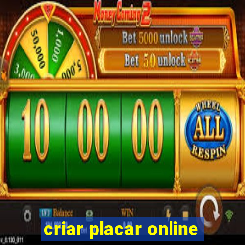 criar placar online