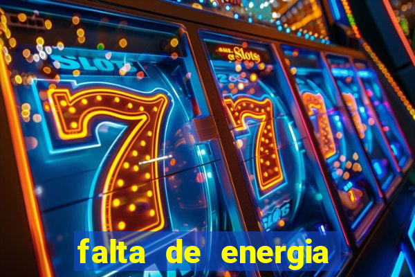 falta de energia em caucaia