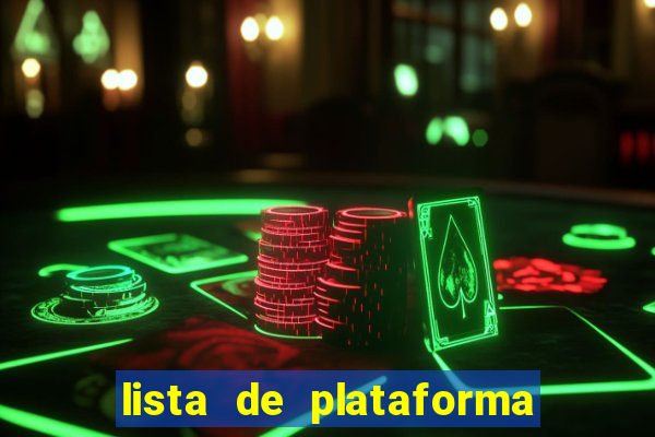 lista de plataforma de jogos