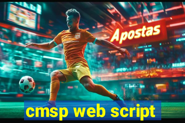 cmsp web script