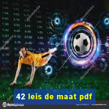 42 leis de maat pdf