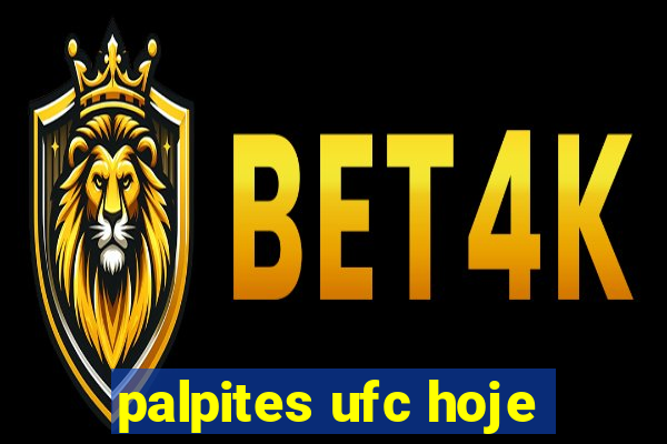 palpites ufc hoje