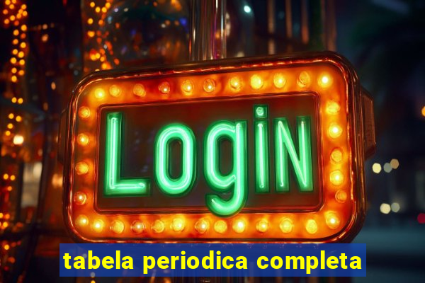 tabela periodica completa