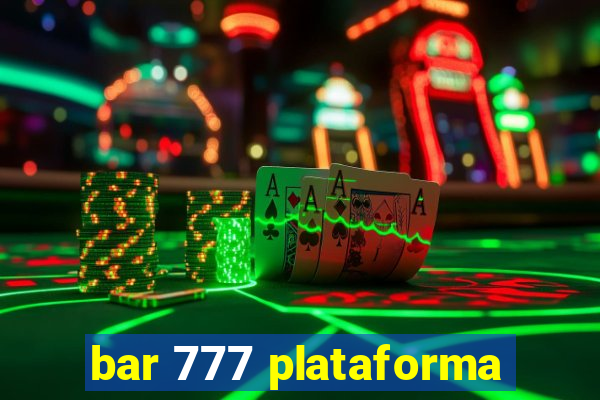 bar 777 plataforma