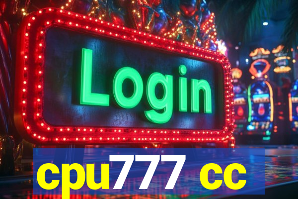 cpu777 cc