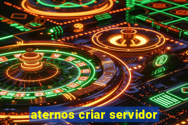 aternos criar servidor