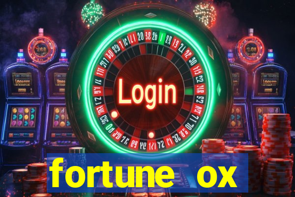 fortune ox horários pagantes