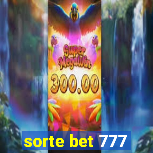 sorte bet 777