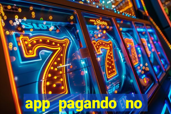 app pagando no cadastro via pix