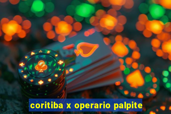 coritiba x operario palpite