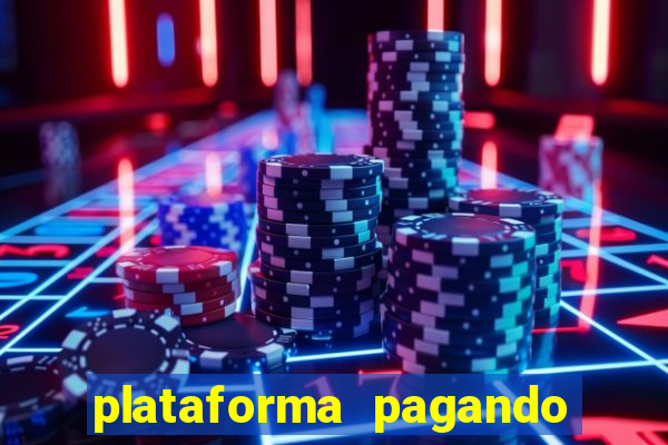 plataforma pagando bonus no cadastro