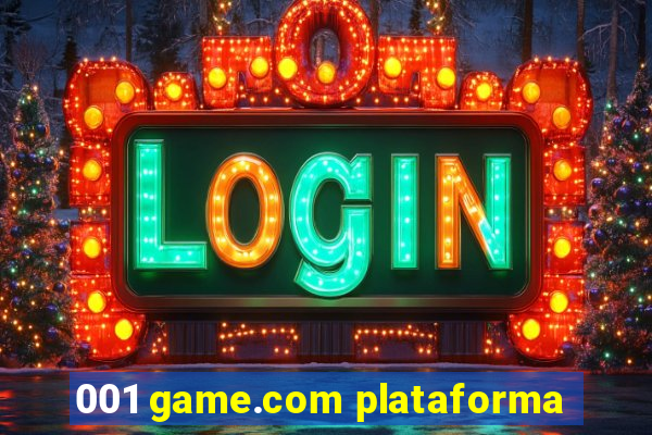 001 game.com plataforma