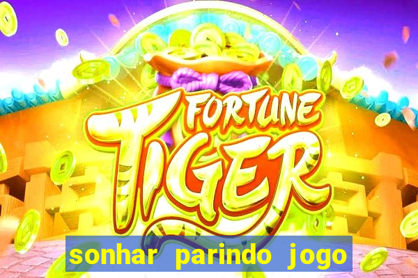 sonhar parindo jogo do bicho