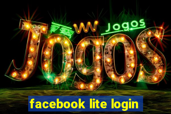 facebook lite login