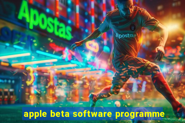 apple beta software programme