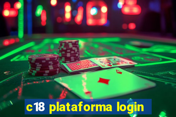 c18 plataforma login