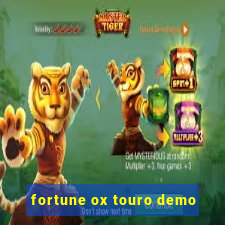 fortune ox touro demo