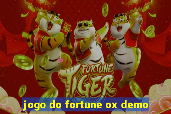 jogo do fortune ox demo