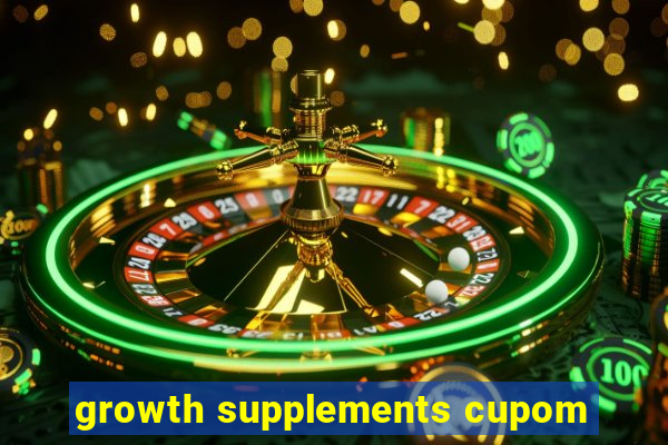 growth supplements cupom