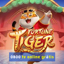 0800 tv online grátis