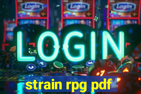 strain rpg pdf