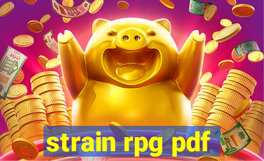 strain rpg pdf