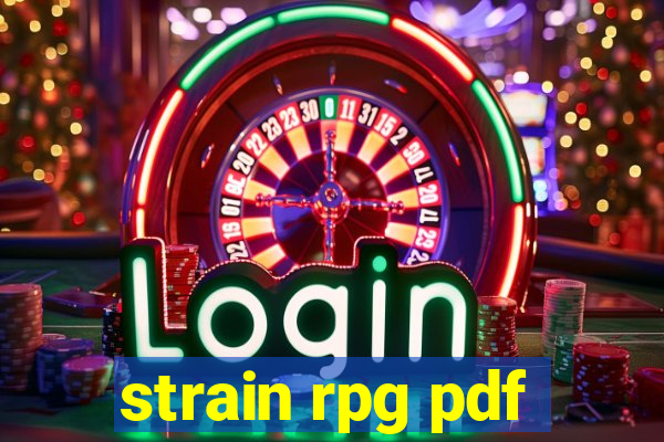 strain rpg pdf