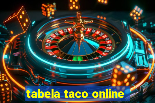 tabela taco online