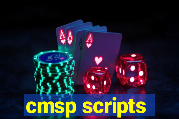 cmsp scripts