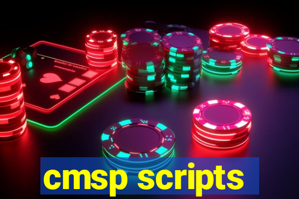 cmsp scripts