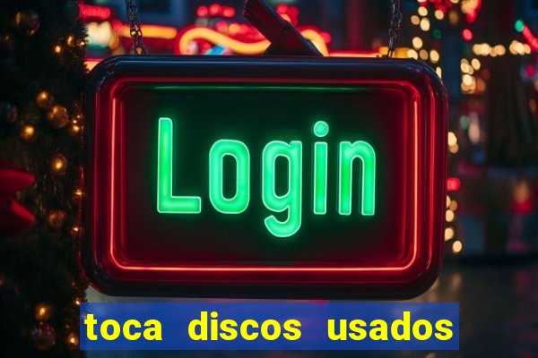 toca discos usados santa efigênia