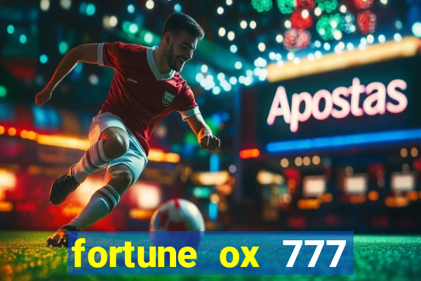 fortune ox 777 fortuna 77