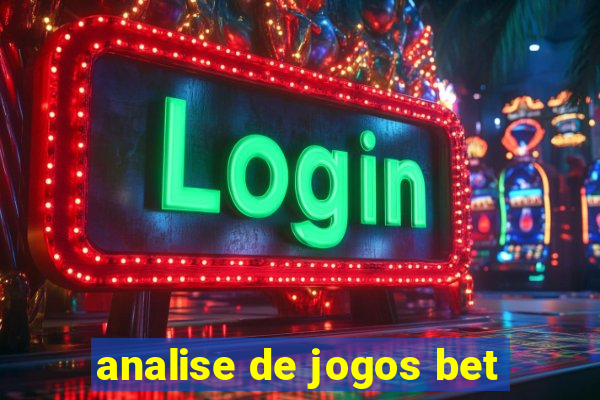 analise de jogos bet