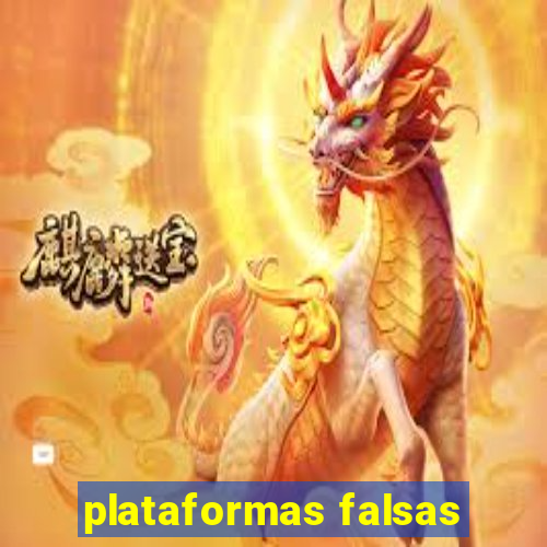 plataformas falsas