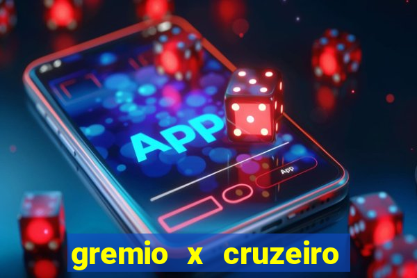 gremio x cruzeiro ao vivo hd