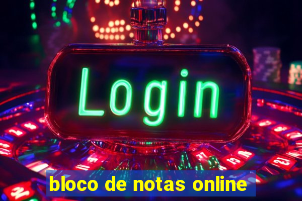 bloco de notas online