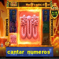 cantar numeros bingo online