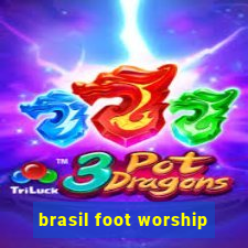 brasil foot worship