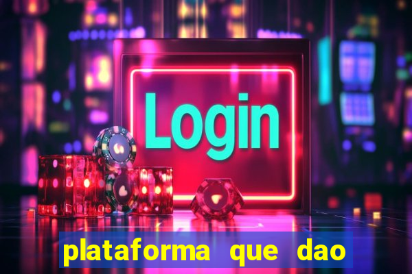 plataforma que dao bonus de cadastro