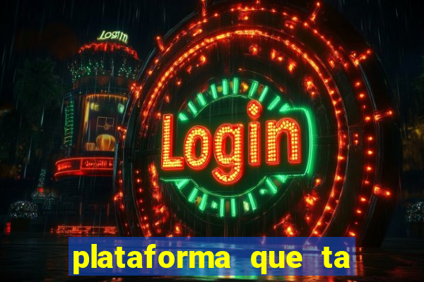 plataforma que ta pagando bem hoje