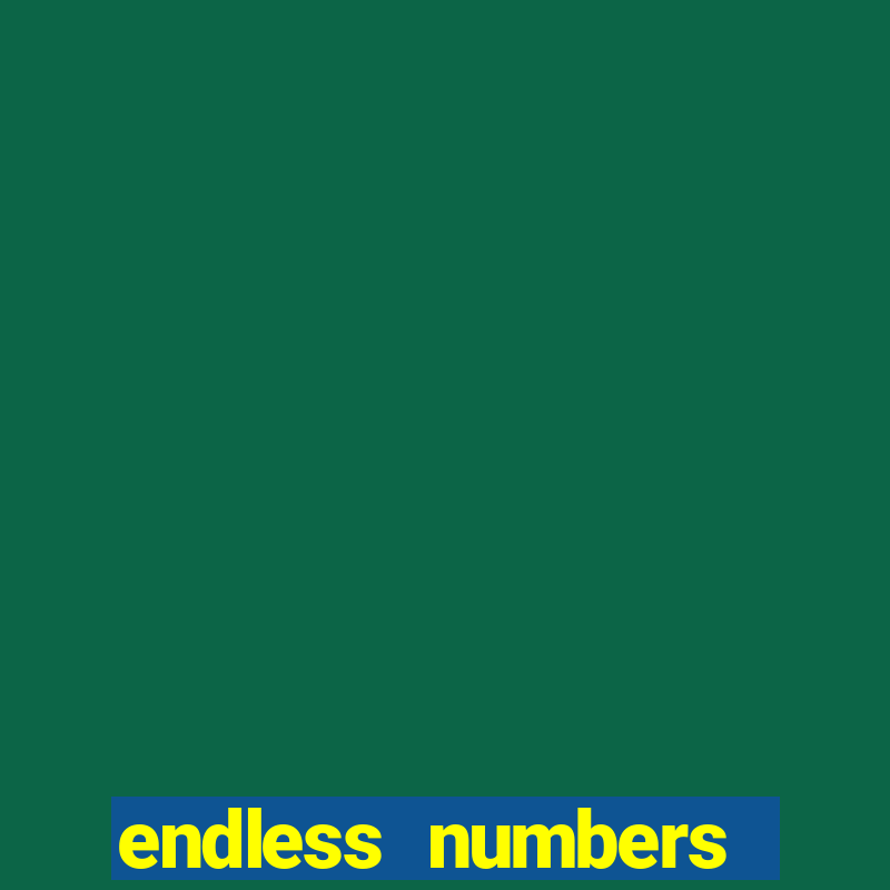 endless numbers comic studio