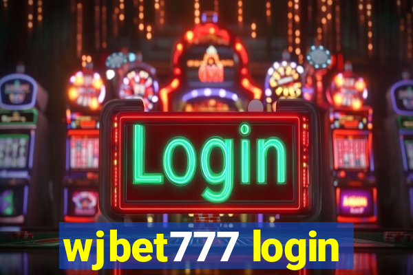 wjbet777 login